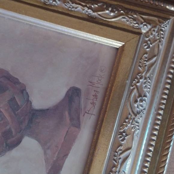 Floral Topiary Framed Art NWT - Picture 3 of 4